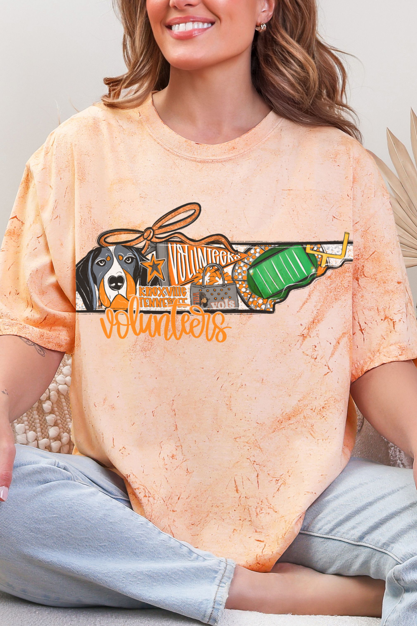 TN Vols Game Day Coquette Transfer