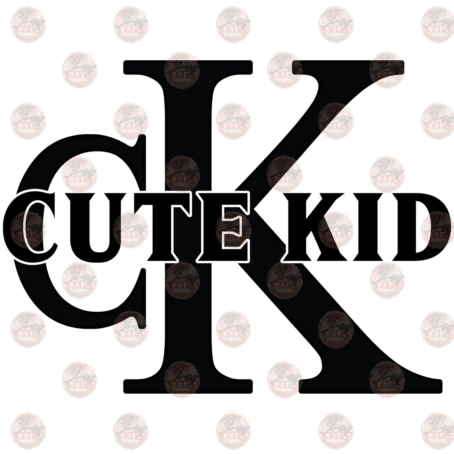 CK Cute Kid - Sublimation Transfers