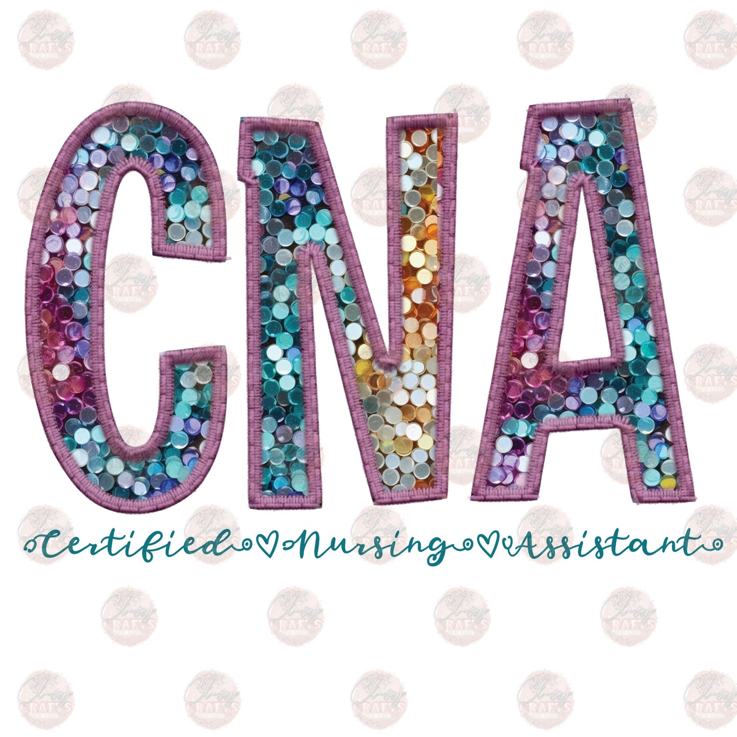 CNA Sequins Transfer