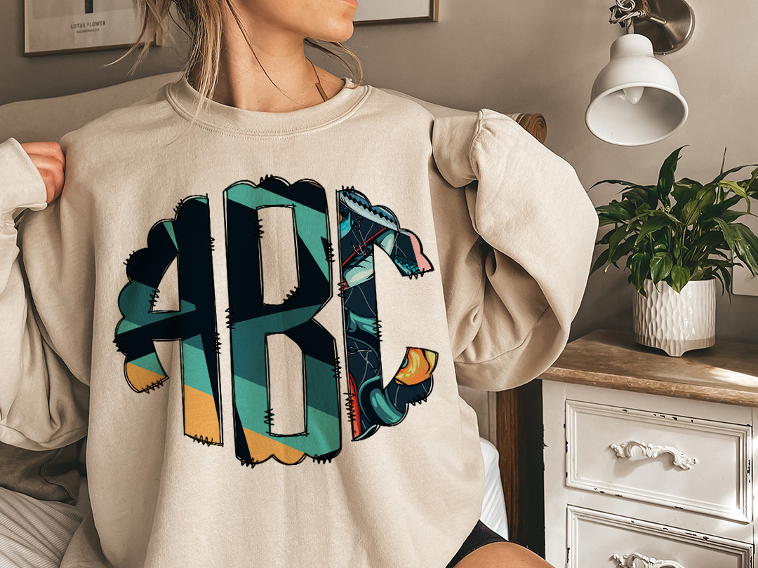 Fishing Lure - Custom Monogram Transfer