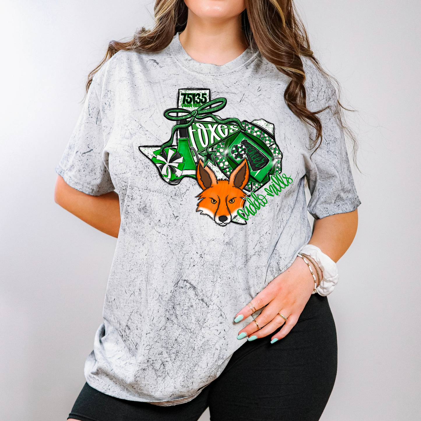 Caddo Mills Cheer Game Day Coquette Transfer