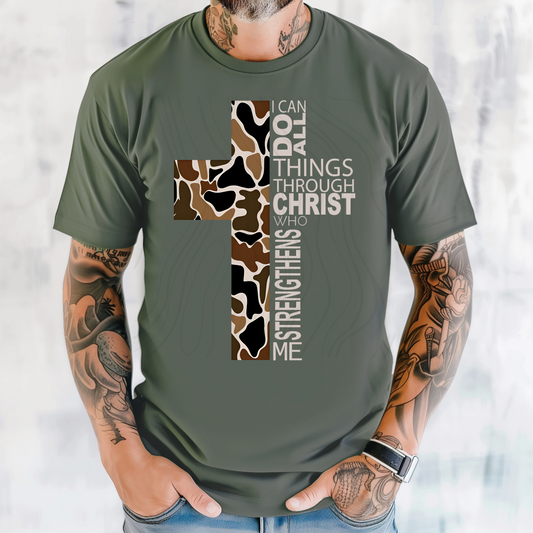 Camo Cross Transfer