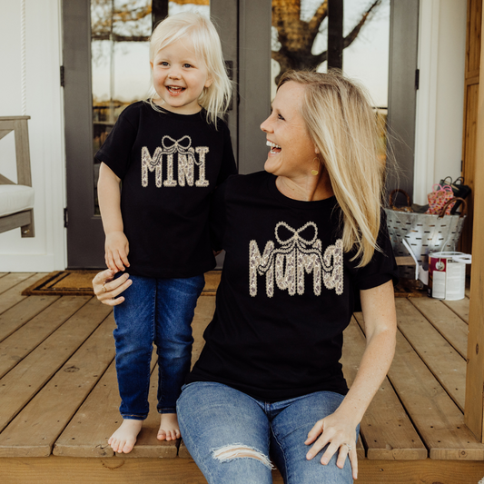 Camo Mama Coquette And Mini Transfer