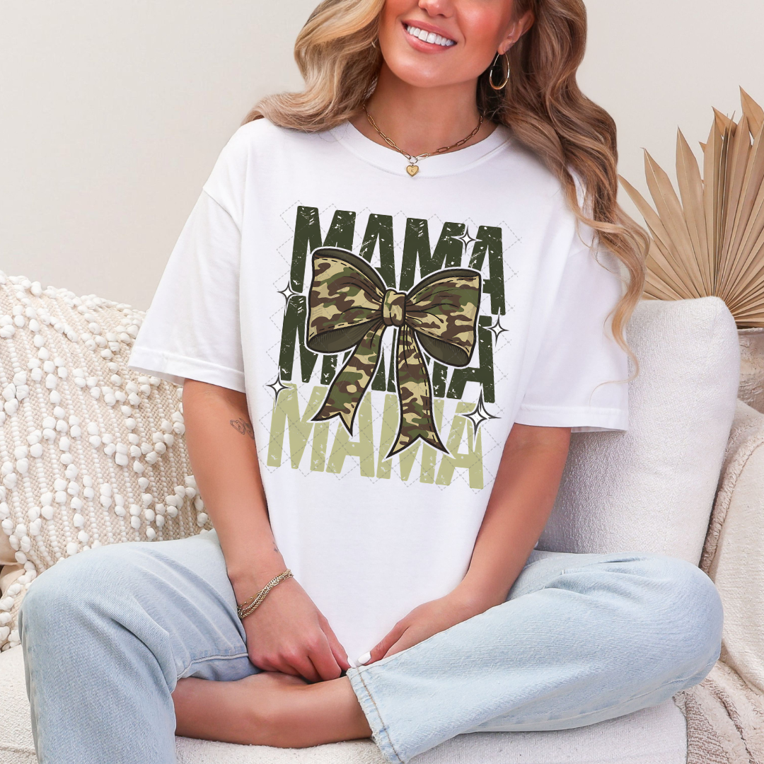 Camo Mama Stacked Transfer