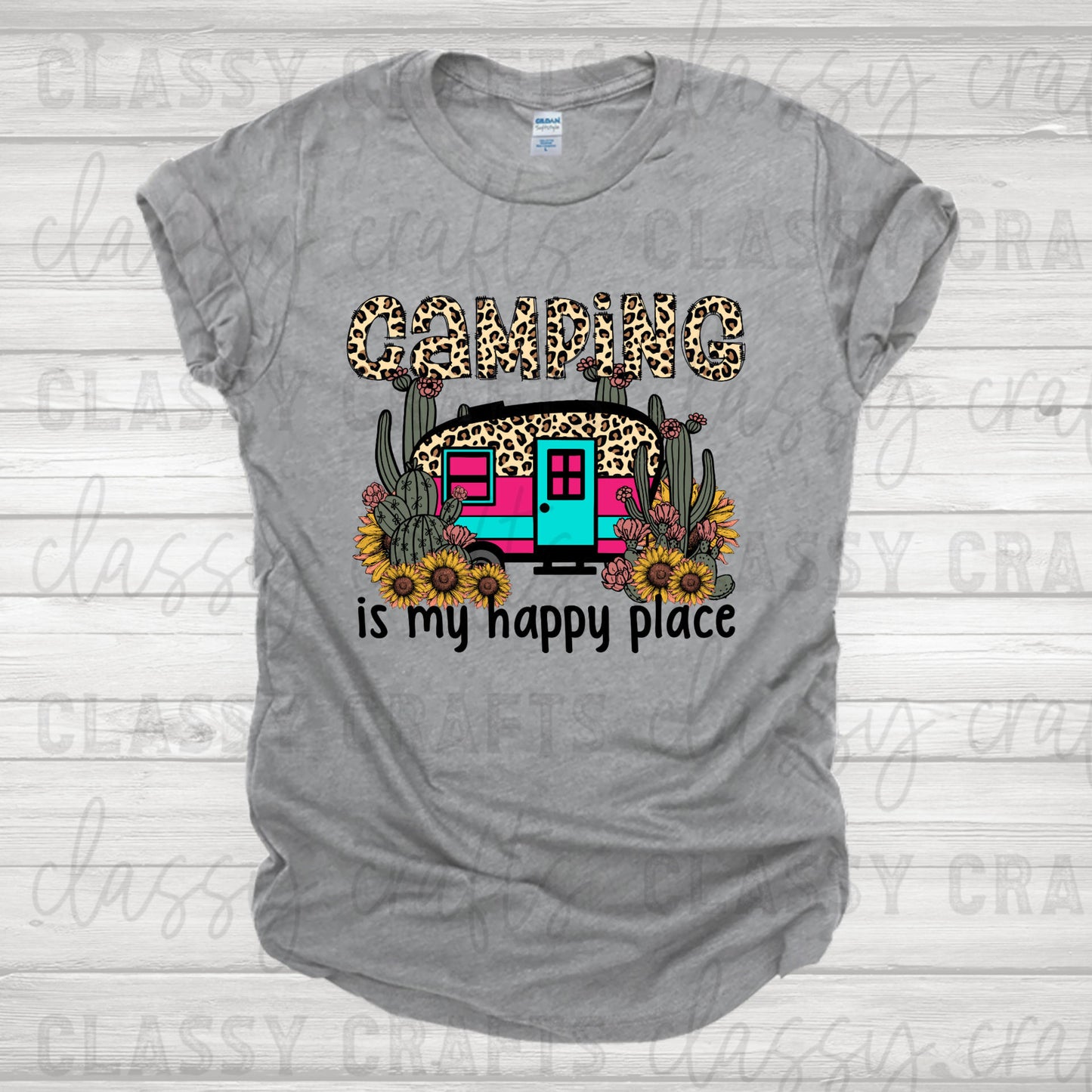 Camping is My Happy Place Transfer