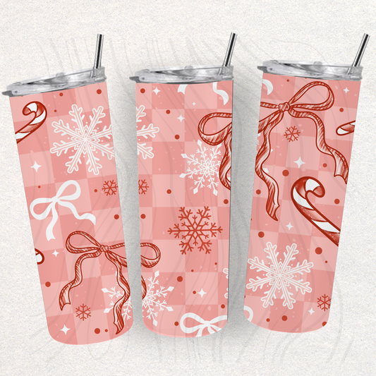 Candy Cane Seamless Transfer