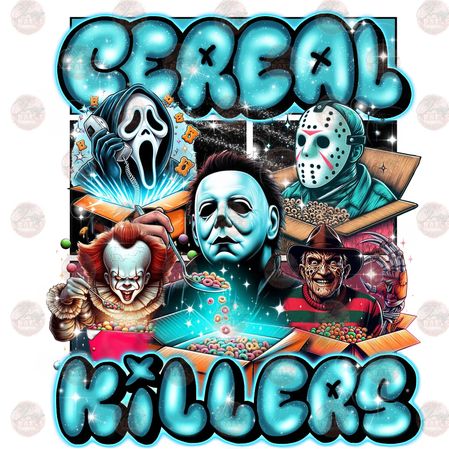 Cereal Killers Transfers