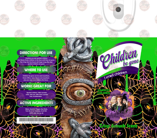 Children Be Gone Tumbler Wrap