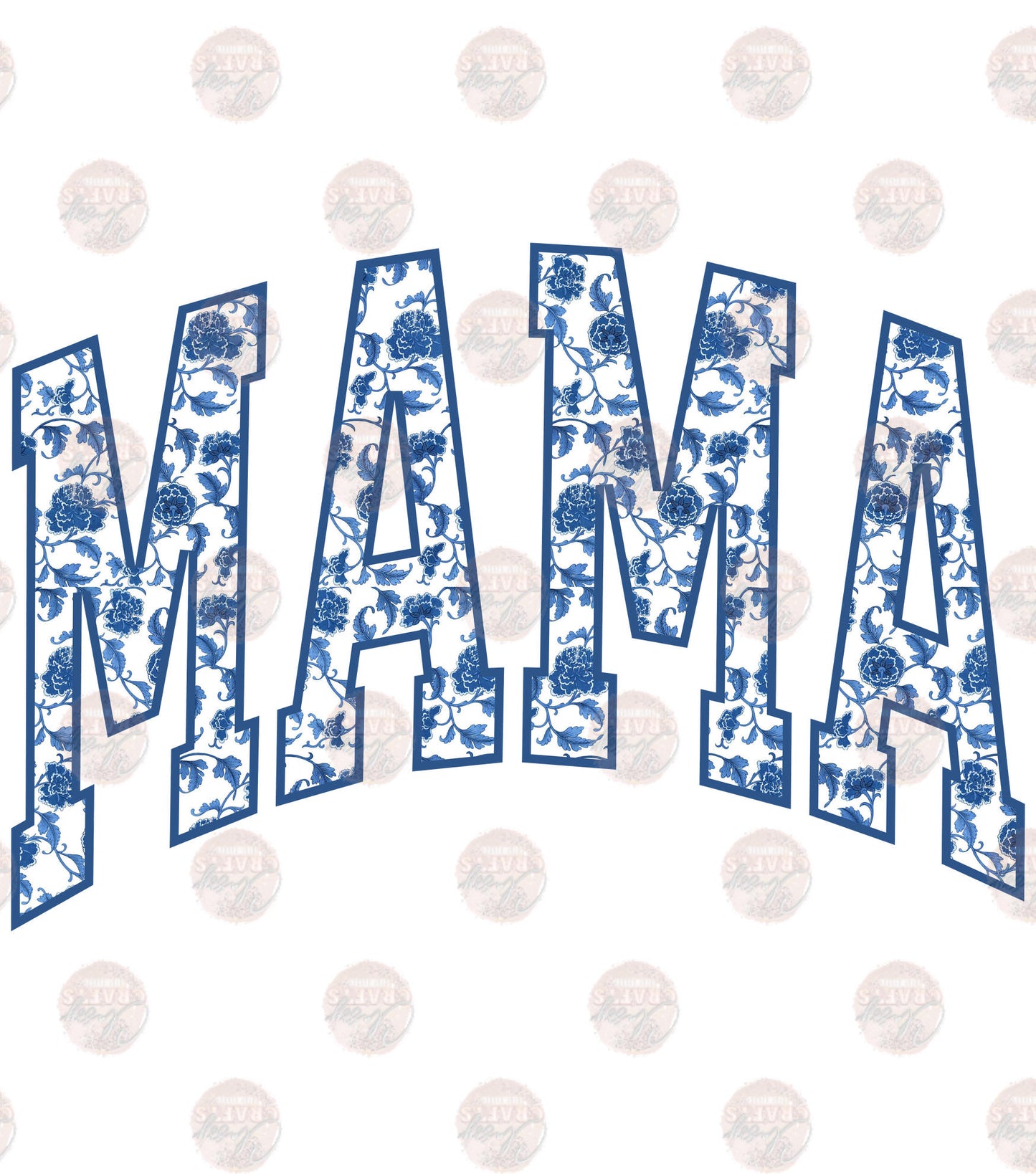 Chinoiserie Mama and Mini Transfer