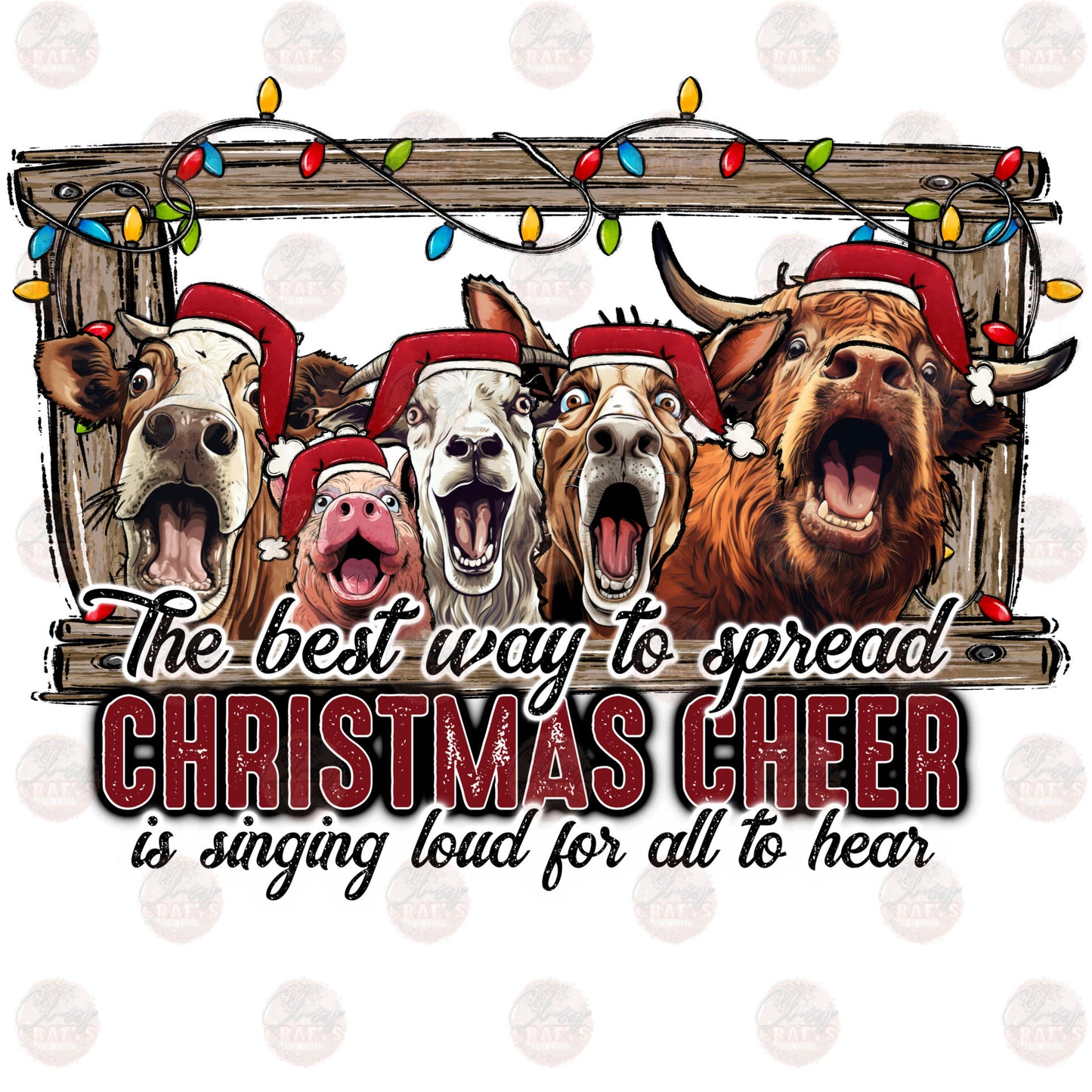 Christmas Cheer For All To Hear Transfer