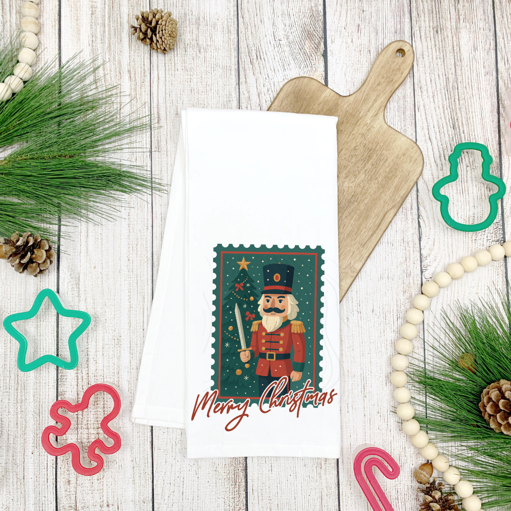 Christmas Nutcracker Tea Towel Transfer
