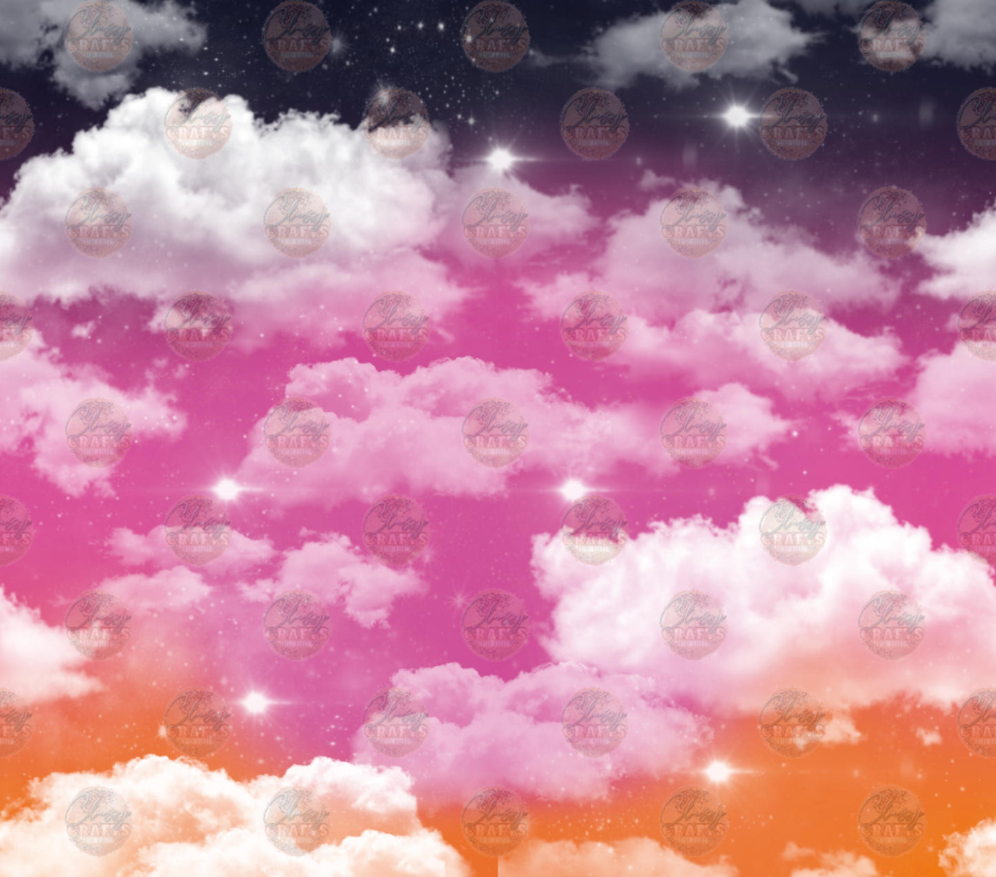 Cloudy Sunset Tumbler Wrap