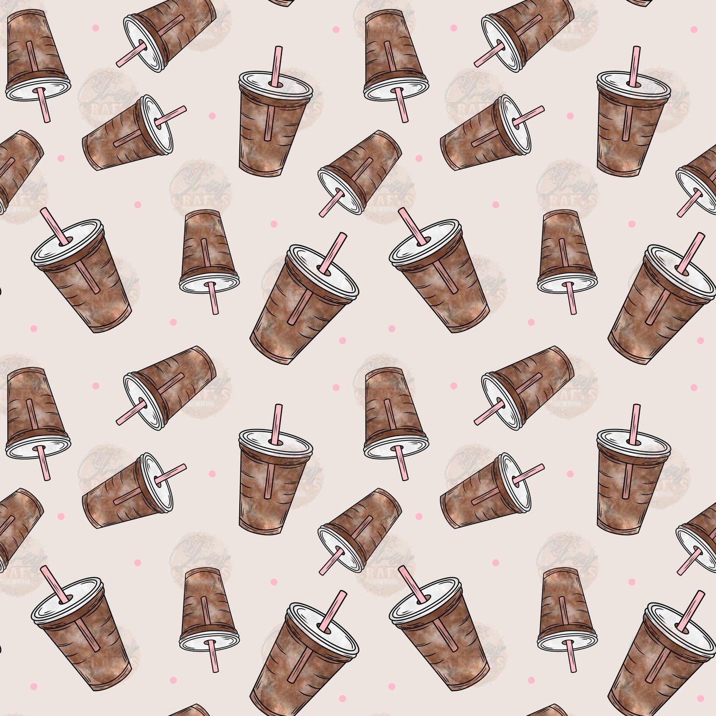 Coffee Club Seamless Wrap