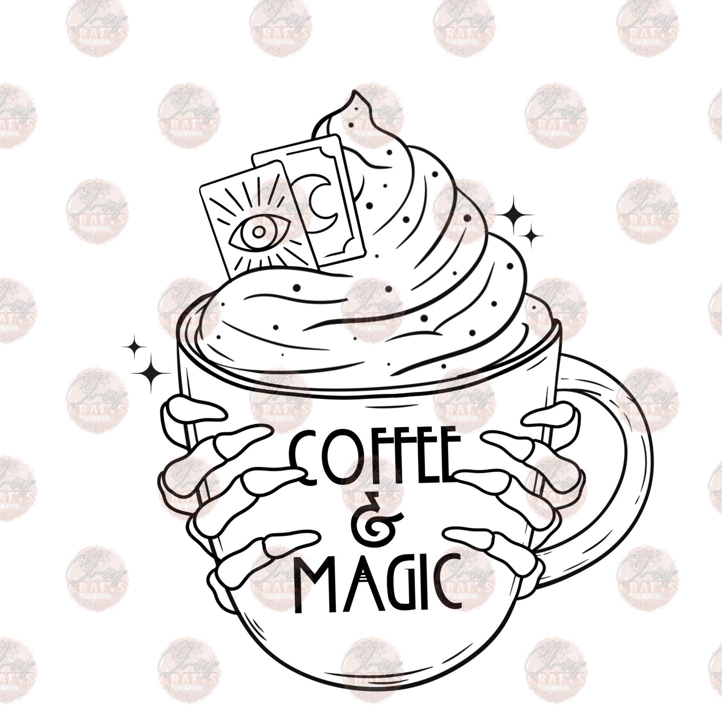 Coffee & Magic Mug Transfer