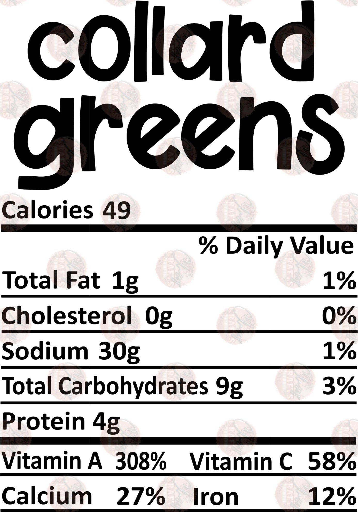 Collard Greens Transfer