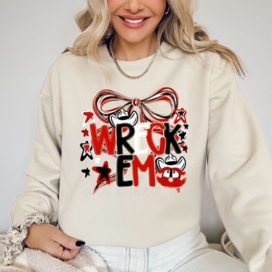 College Bow Wreckem Transfer