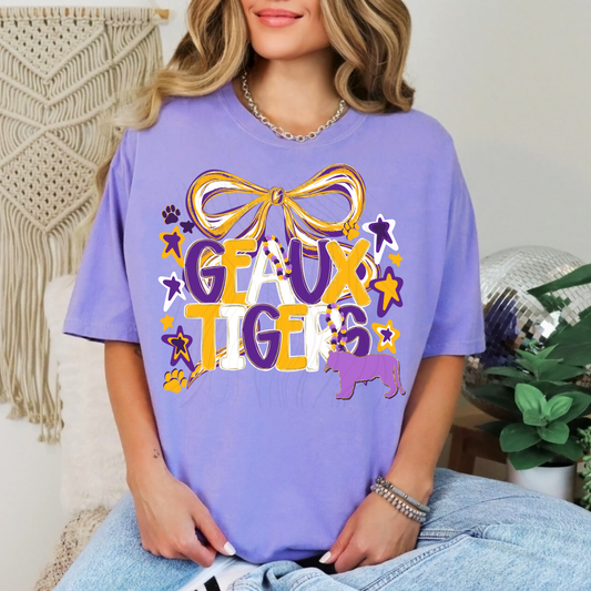 College Bows Geaux Tigers Transfer