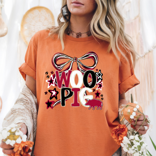 College Bows Woopig Transfer