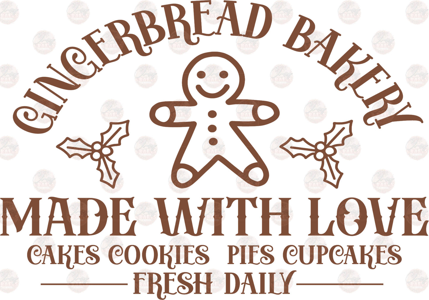 Cookie Made With Love Transfer