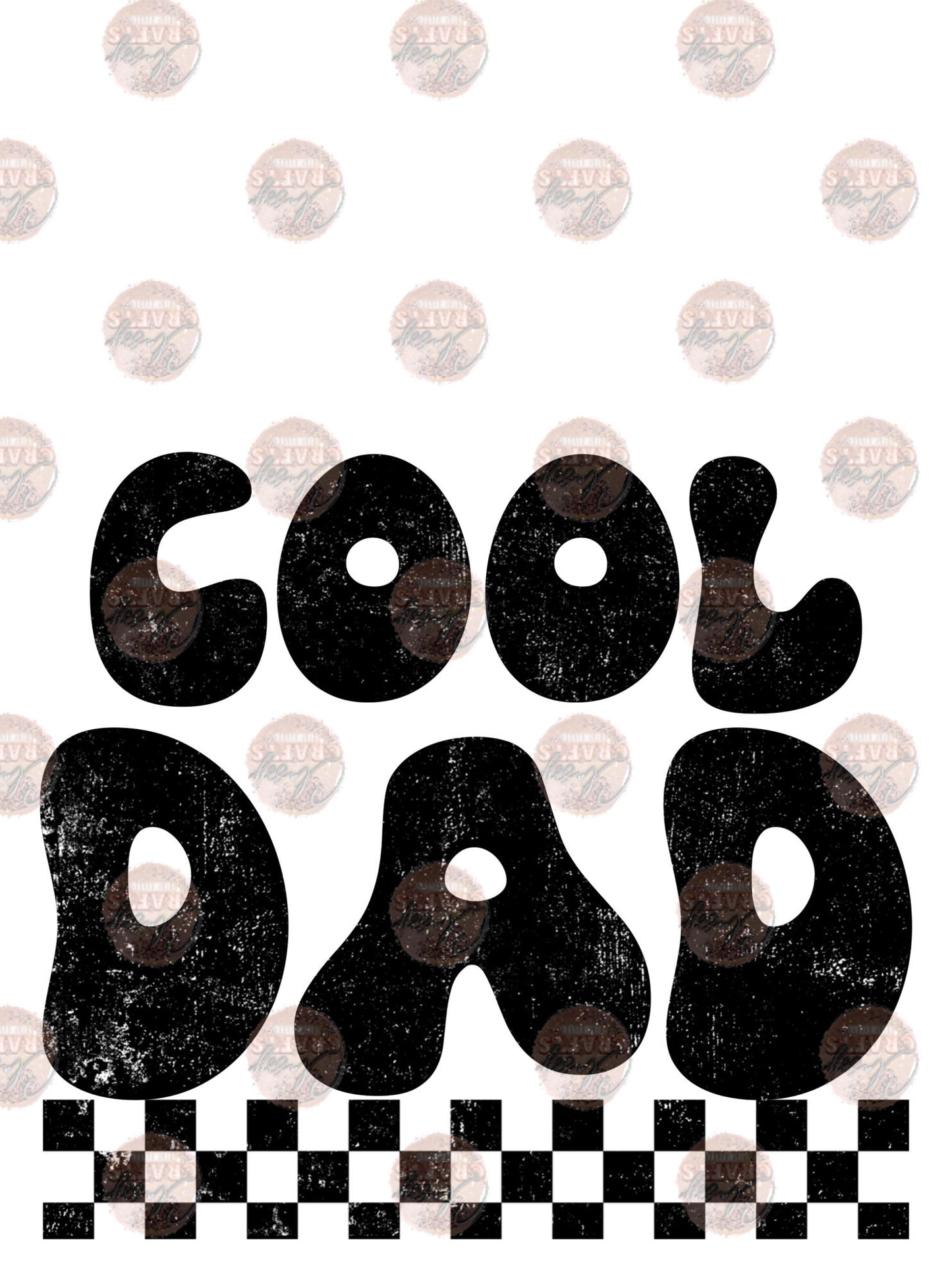 Cool Dad Black Transfer