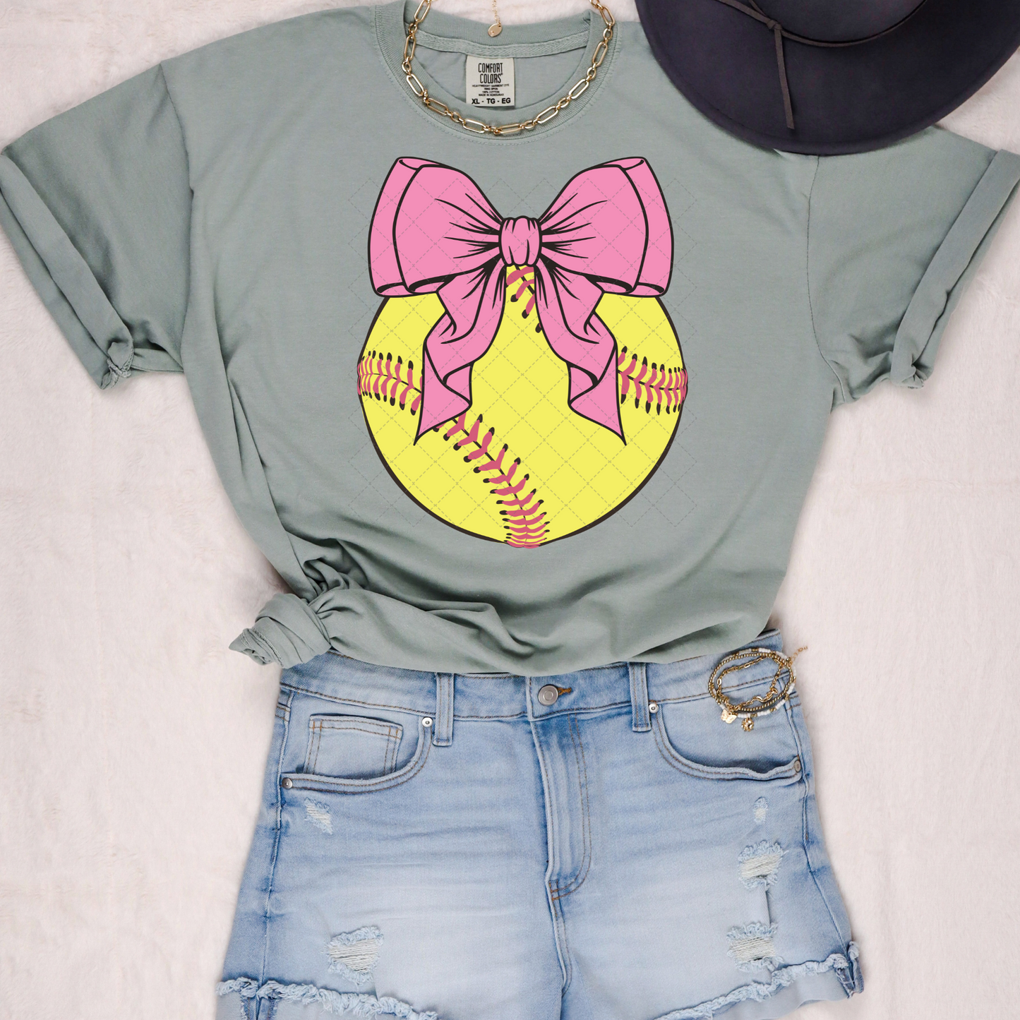 Coquette Softball/Baseball Transfer