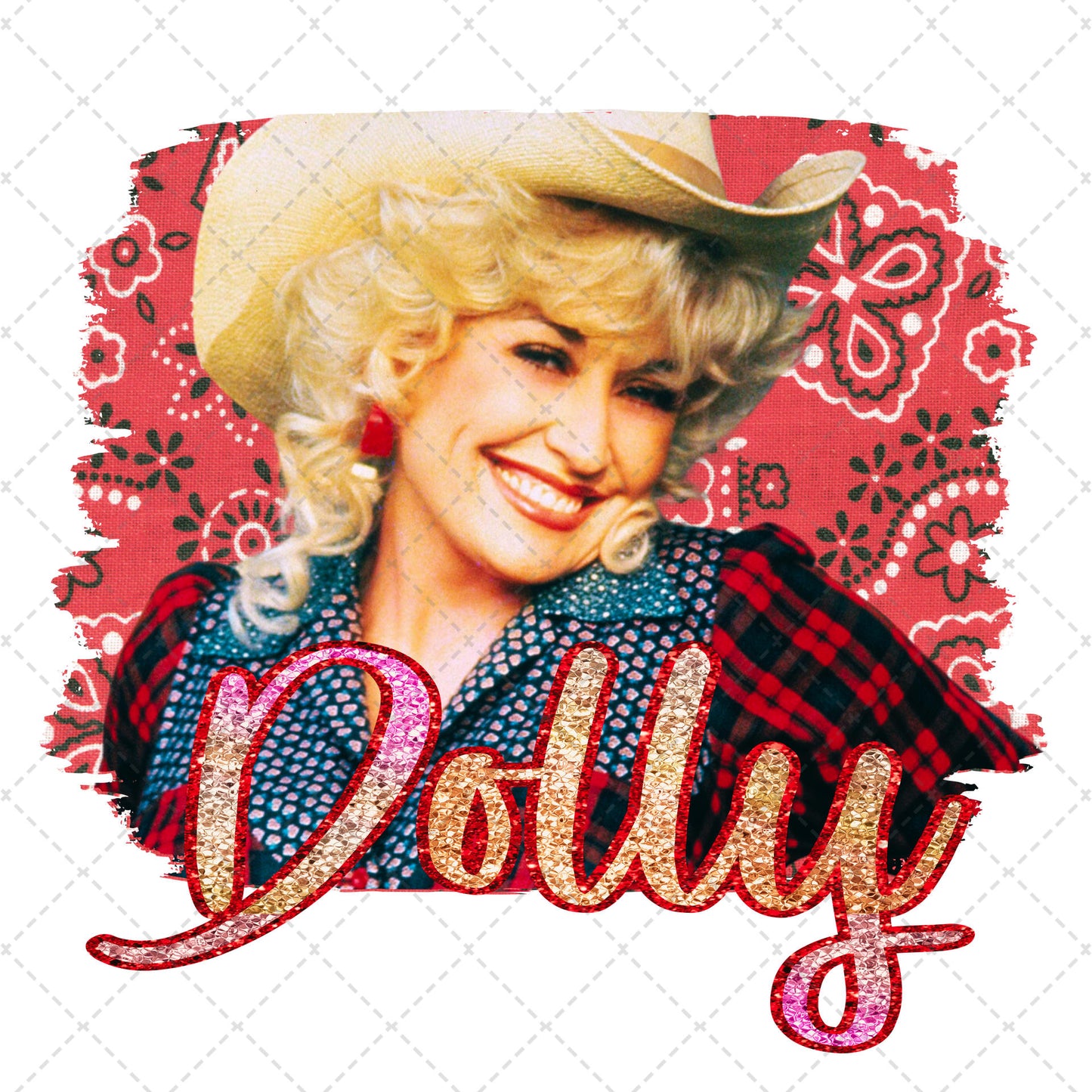 D.P. Cowboy Hat Transfer