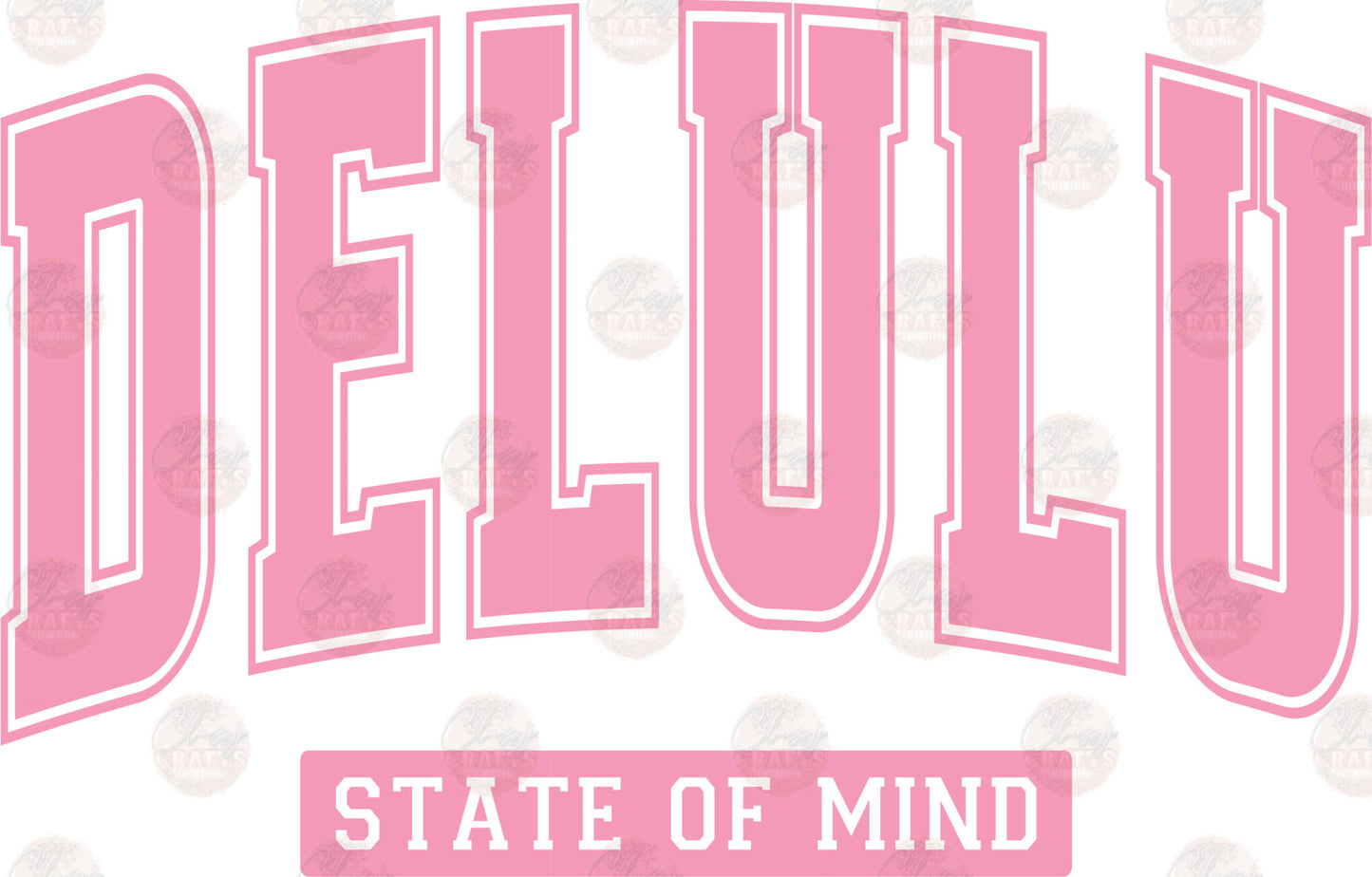 DELULU University Pink