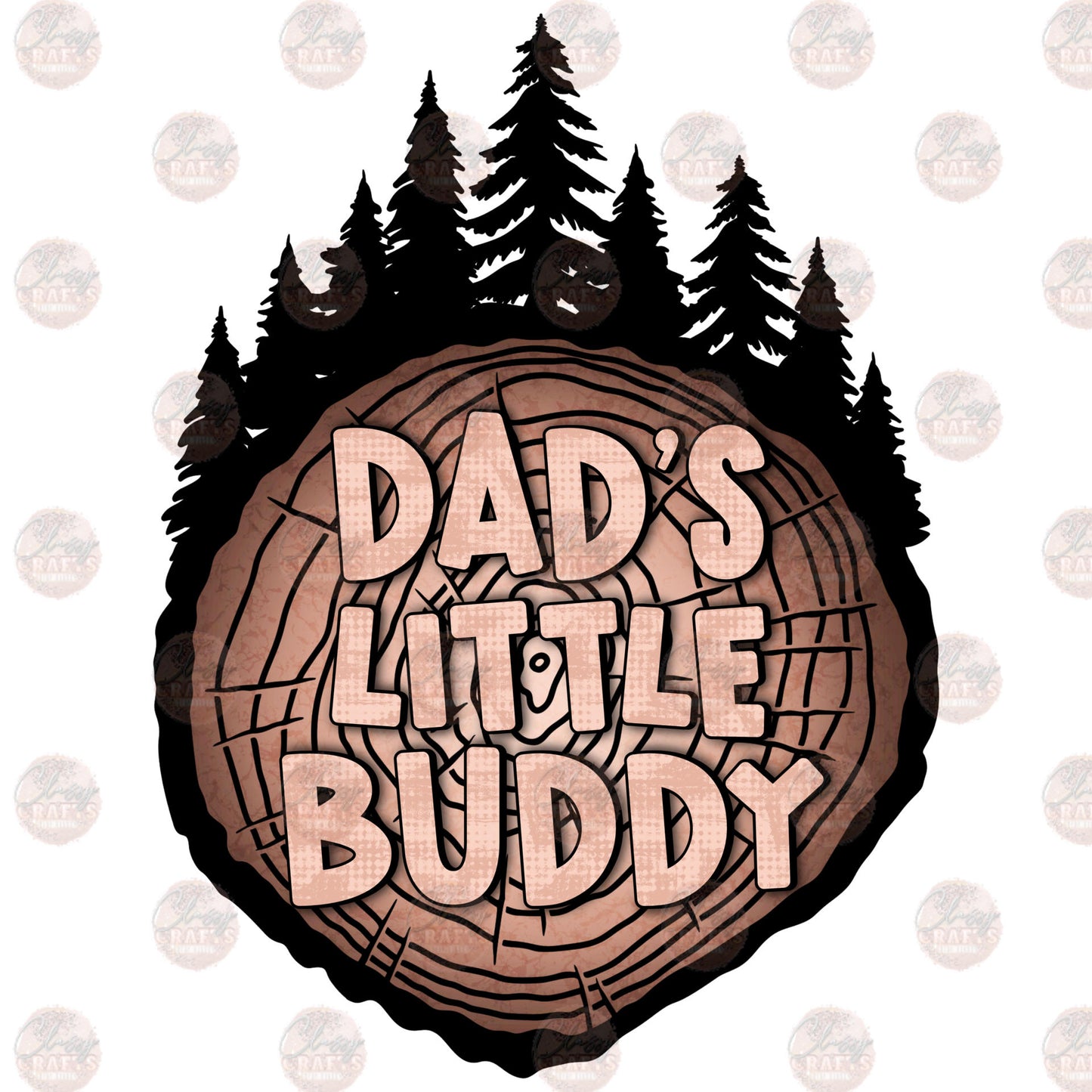 Dad's Little Buddy - Sublimation Transfers