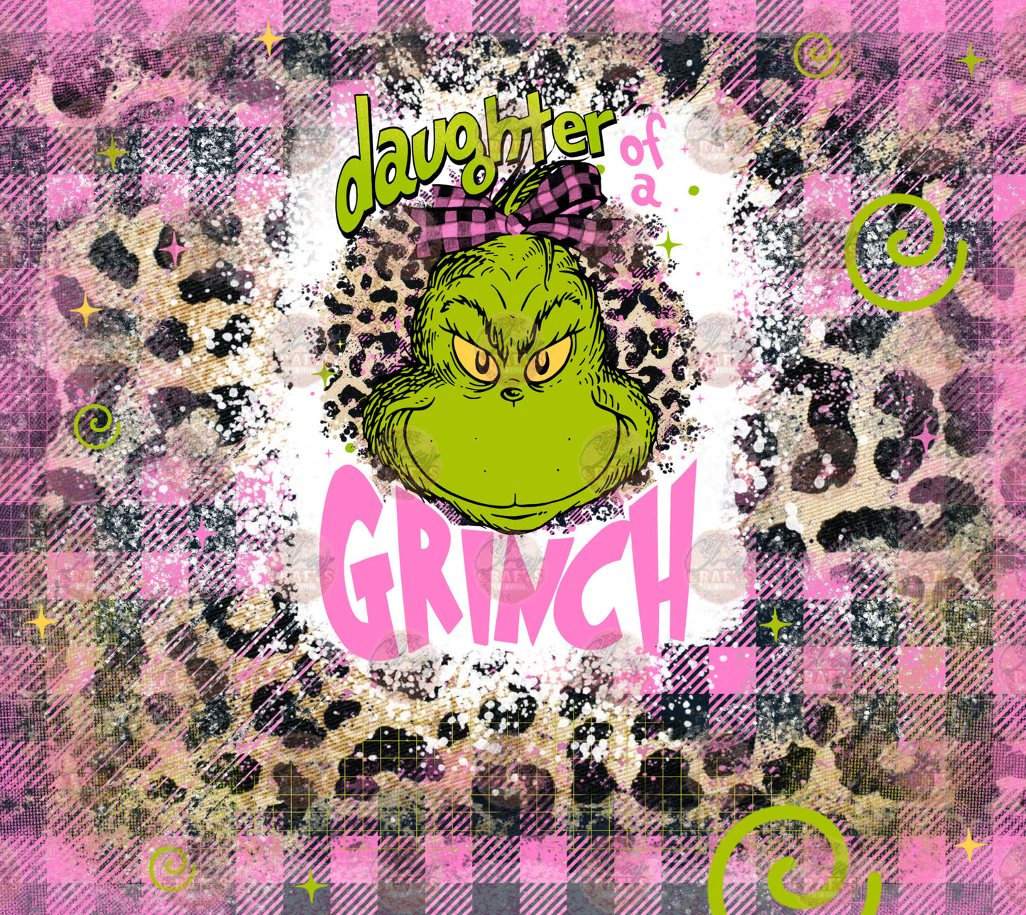 Daughter Grump Tumbler Wrap