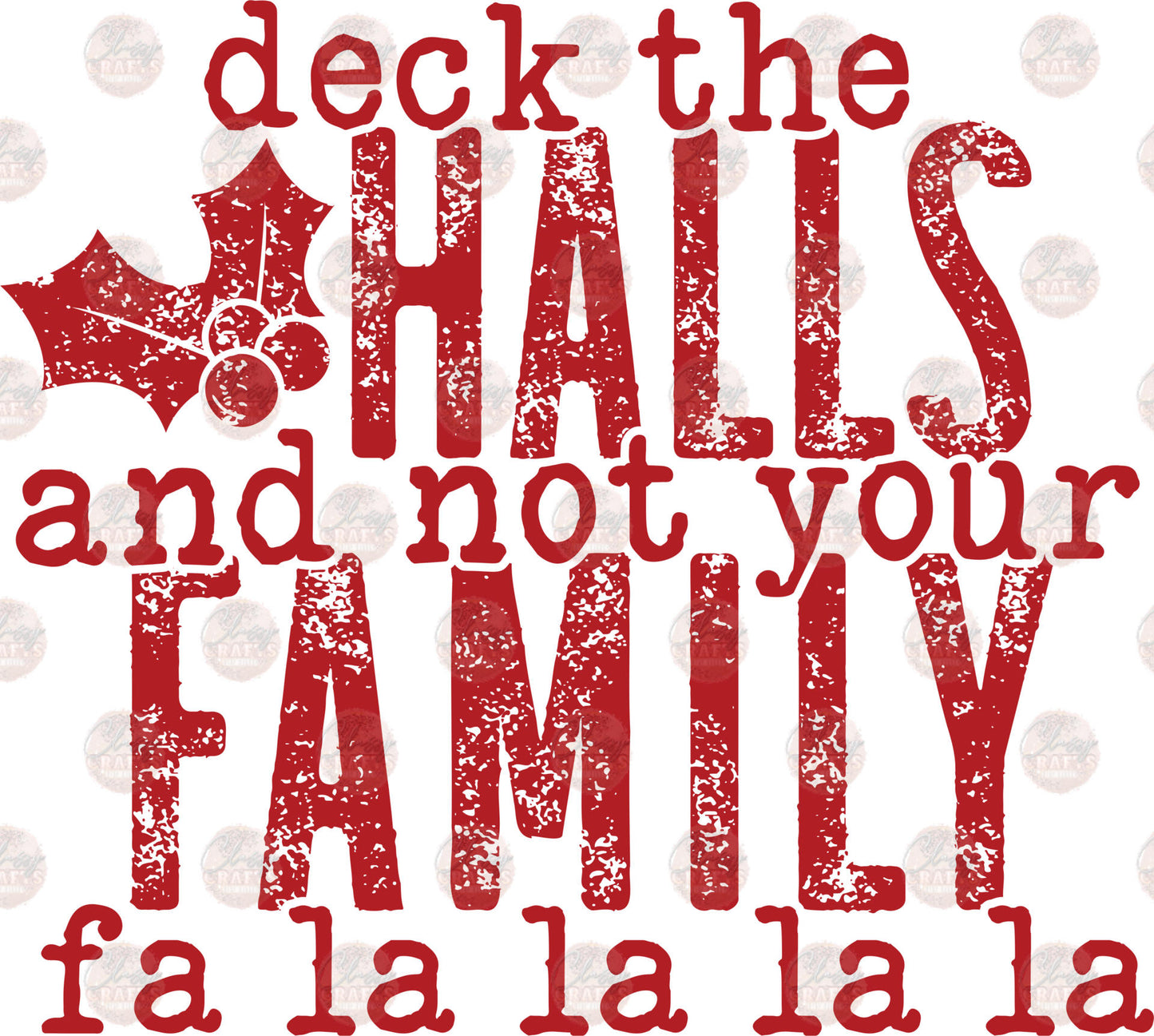 Deck The Halls Transfer