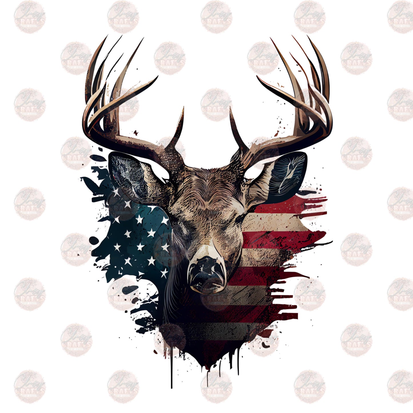 Deer Head Transfer