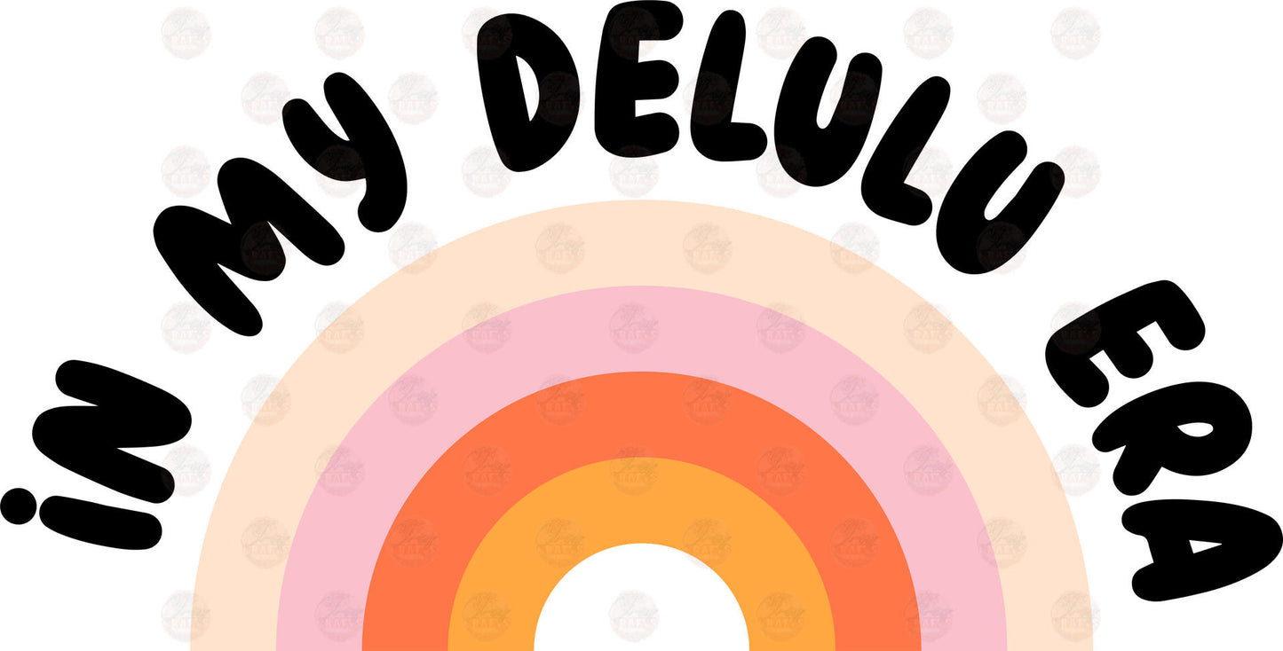 Delulu Rainbow Transfers