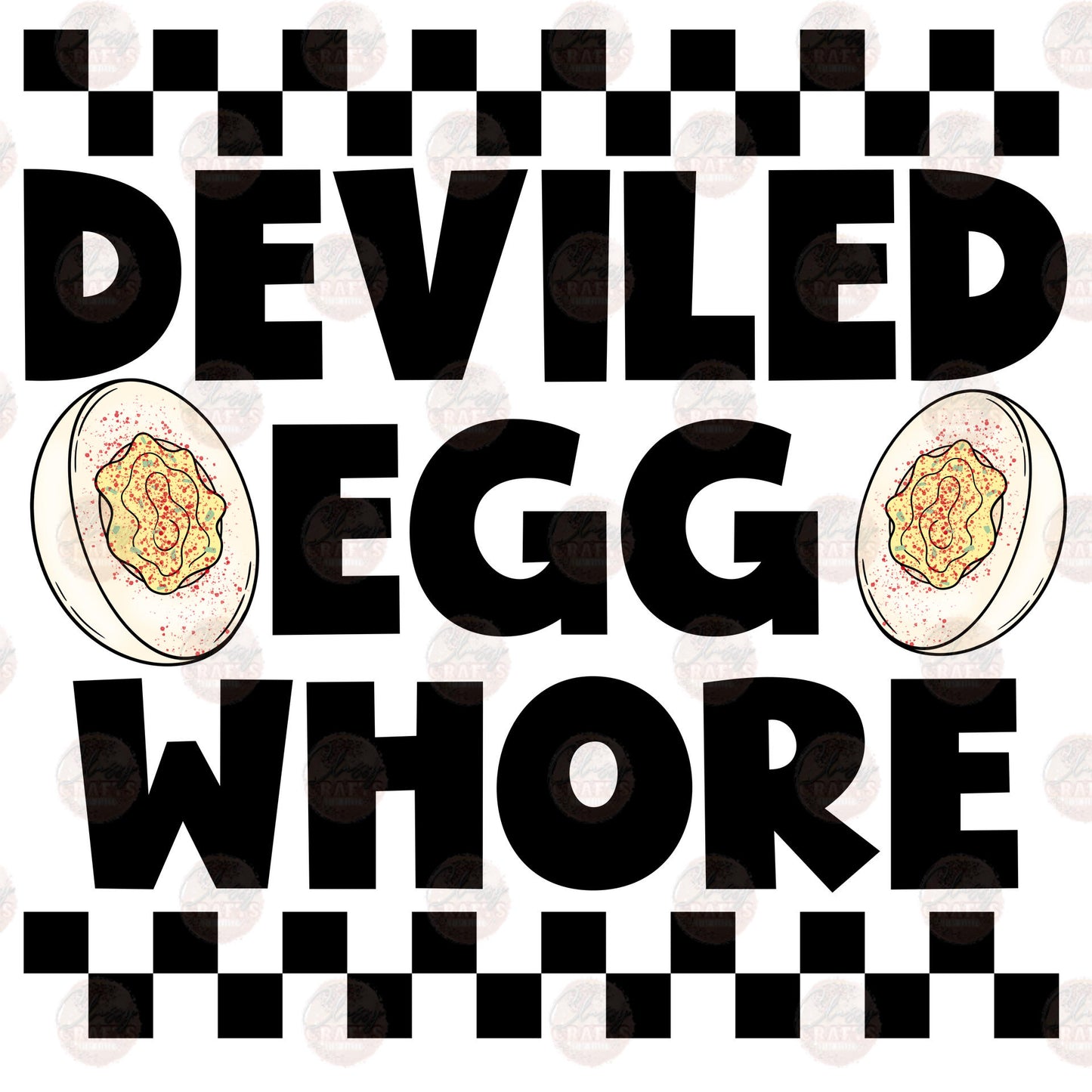 Deviled Egg Whore Transfer