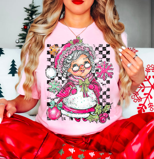 Doodle Mrs. Claus Transfer
