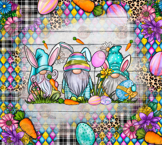 Easter Gnome Tumbler Wrap