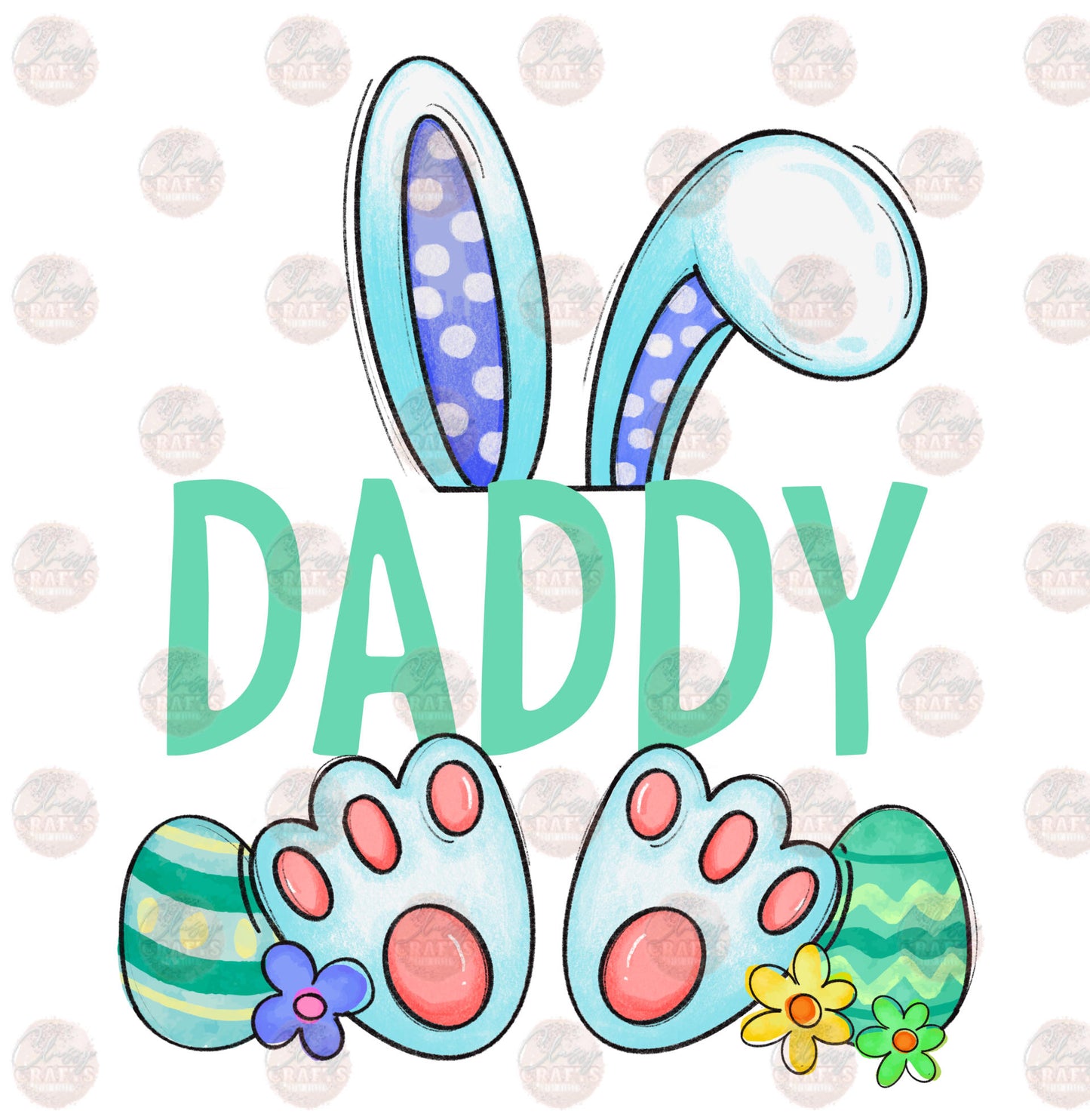 Easter Family Bunny Transfer