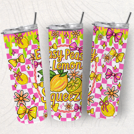 Easy Peasy Tumbler Wrap Transfer