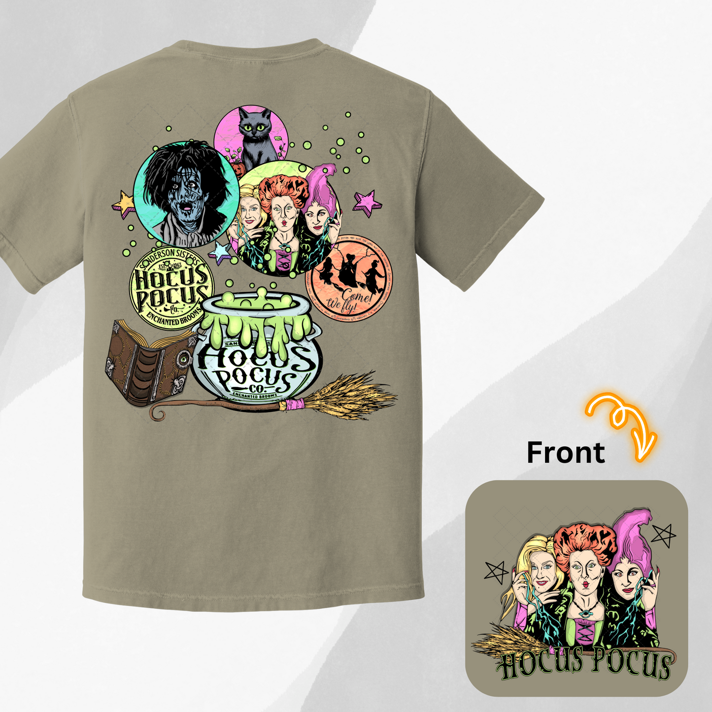 Enchanted Brooms ** TWO PART* SOLD SEPARATELY** Transfer