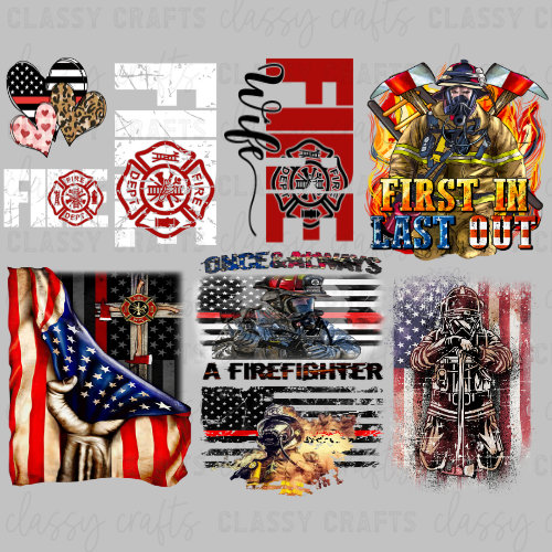 FIRE - 30x24 - MINI PREMADE GANG SHEET
