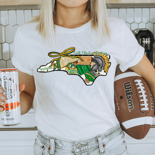 Faith Christian Academy Game Day Coquette Transfer