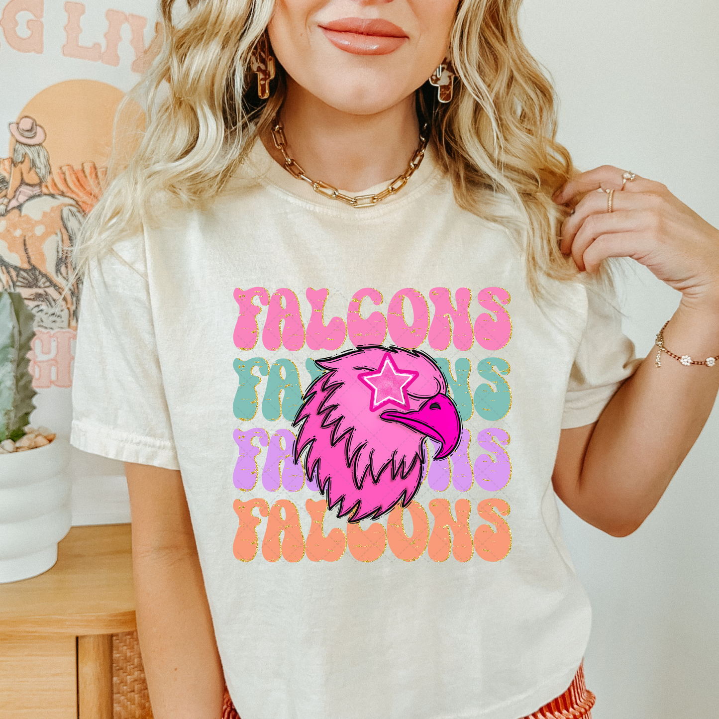 Falcons Preppy Transfer