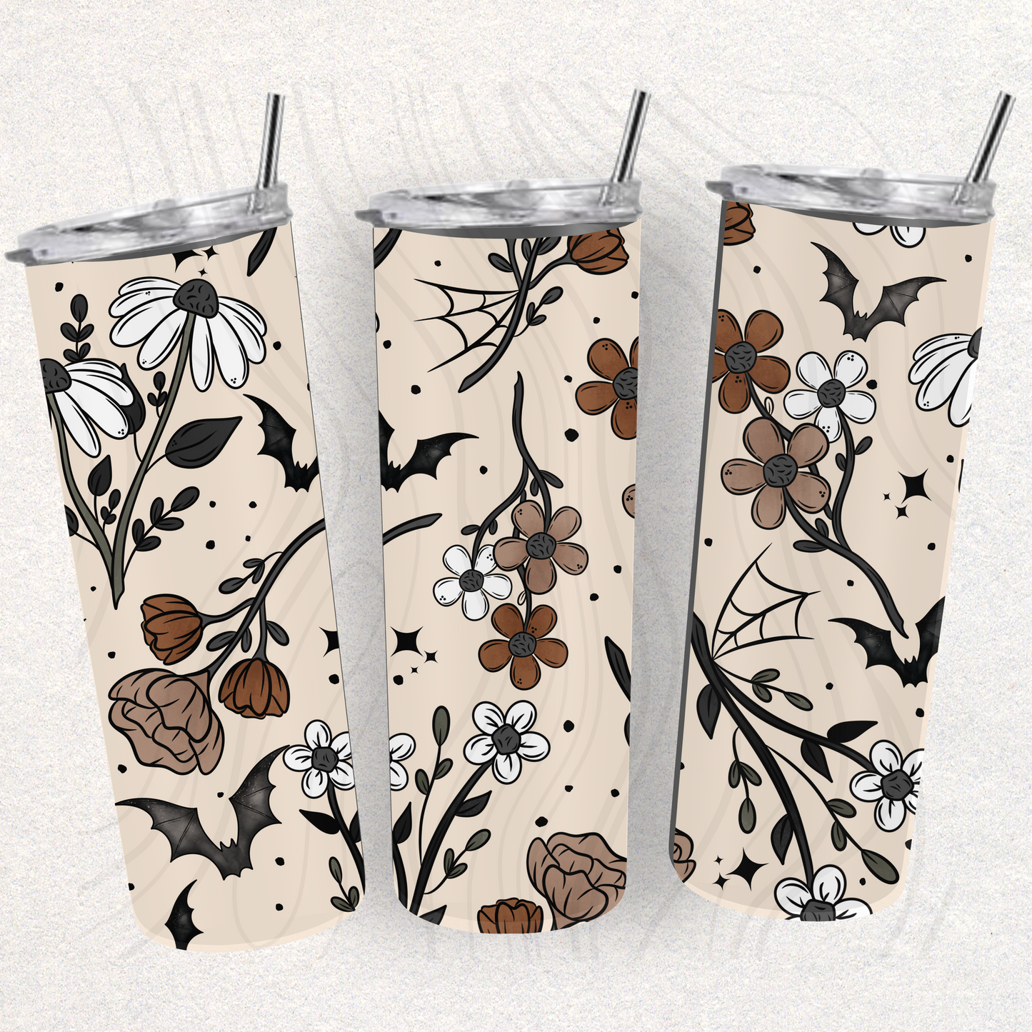 Fall Floral Seamless Transfer