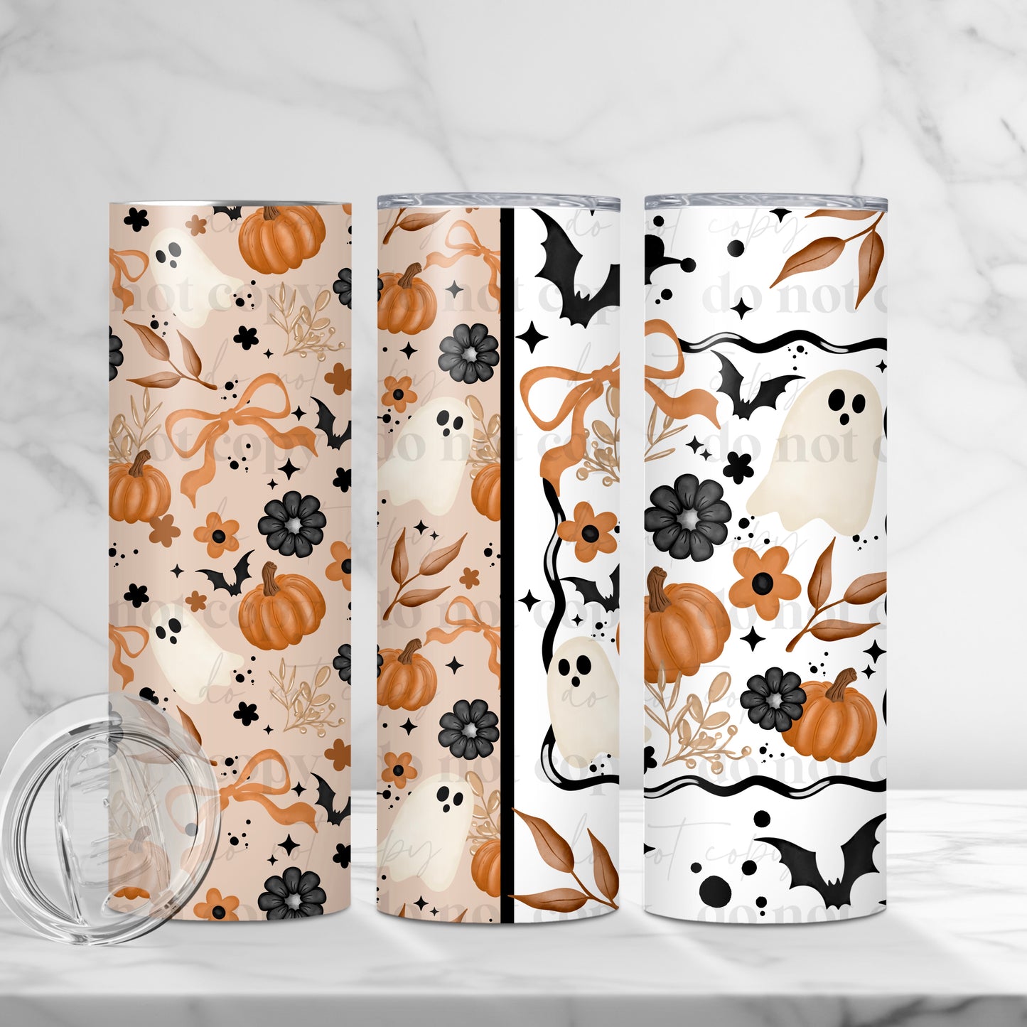 Fall Frame Wrap Tumbler Transfer