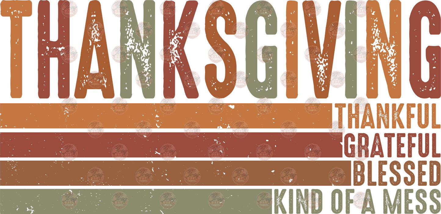 Thankful Grateful Blessed Transfer