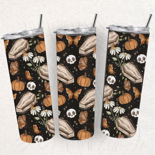 Fall Coffin Seamless Transfer