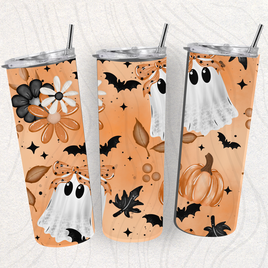 Fall Lace Ghostie Seamless Transfer