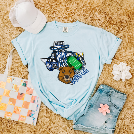 Falls City Beavers Game Day Coquette Transfer