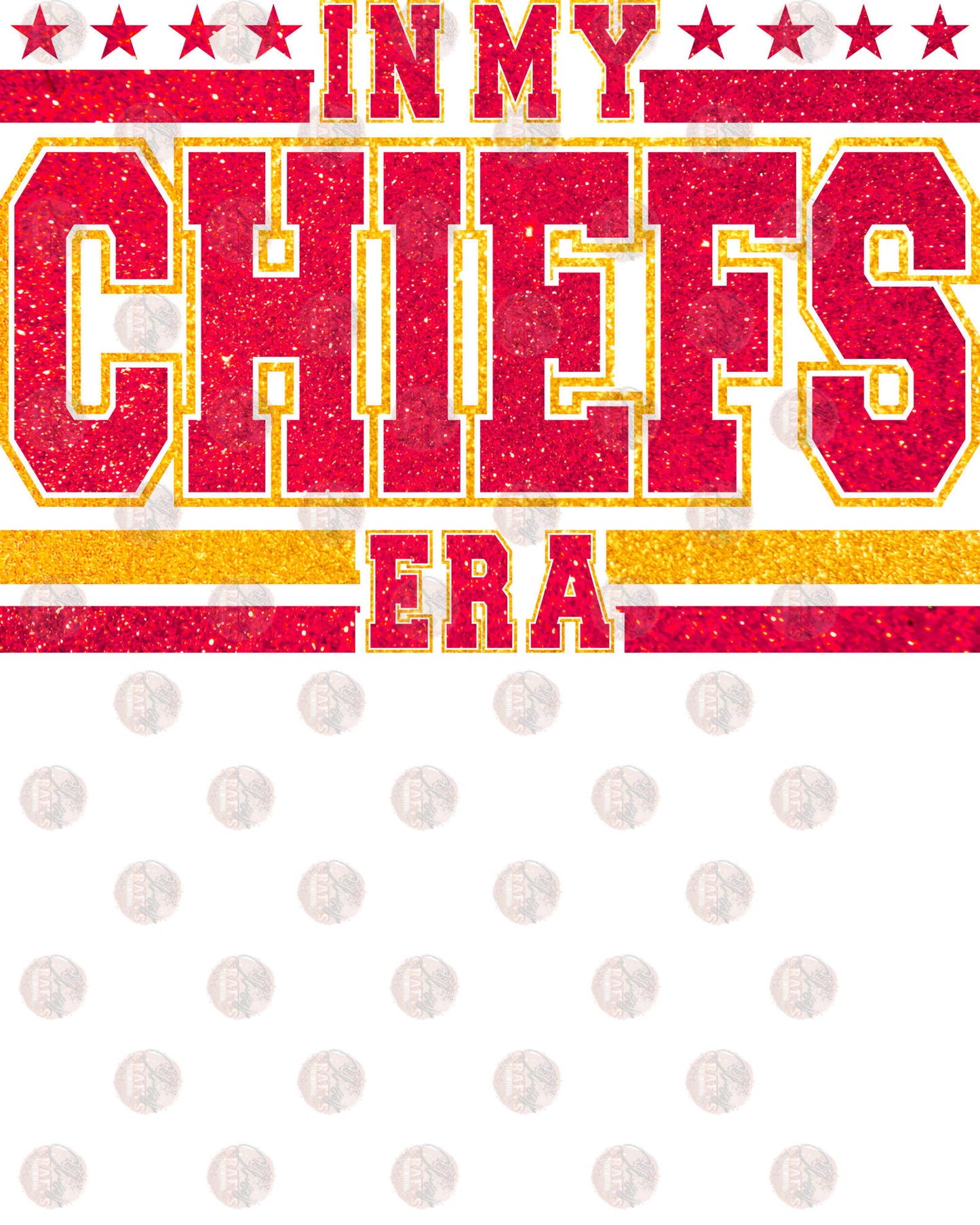 KCC Era Faux Glitter Transfer