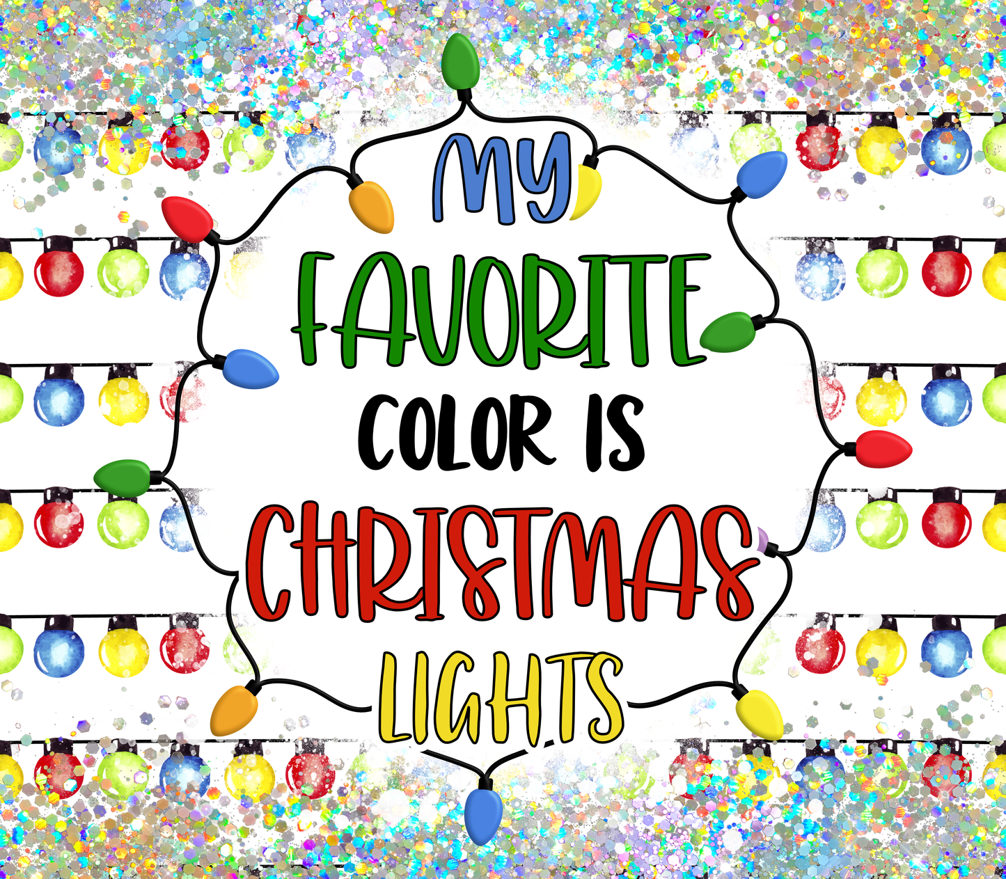 Favorite Color Tumbler Wrap