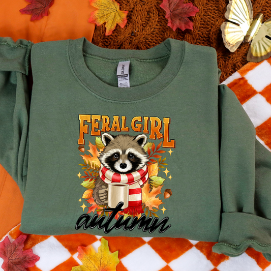 Feral Girl Autumn Transfer